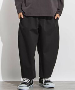 LIBERCORE par BEBE / リベルコア パル ベベ スラックス・ドレスパンツ | サージリラックスバレルロングパンツ 親子お揃い(110~140cm)