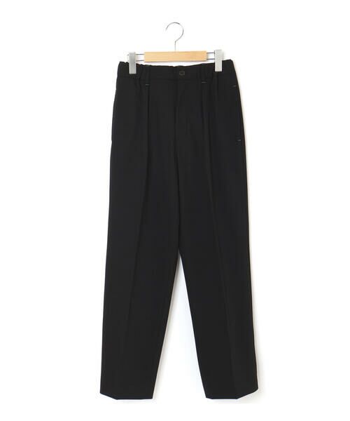LIBERCORE par BEBE / リベルコア パル ベベ スラックス・ドレスパンツ | サージセンタープレスストレートロングパンツ 親子お揃い 大人(140~175cm) | 詳細2