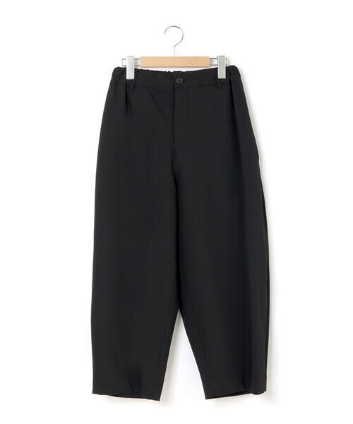 LIBERCORE par BEBE / リベルコア パル ベベ スラックス・ドレスパンツ | サージリラックスバレルロングパンツ 親子お揃い 大人(140~175cm) | 詳細6