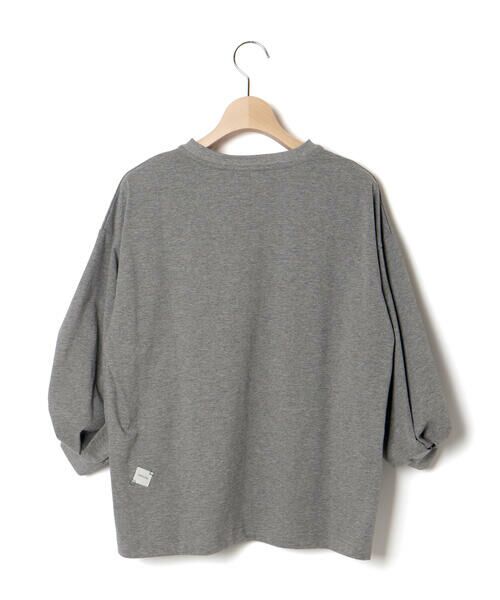 LIBERCORE par BEBE / リベルコア パル ベベ Tシャツ | BIGリボンモチーフバルーンスリーブ天竺6分袖Tシャツ 親子お揃い 大人(140~160cm) | 詳細17