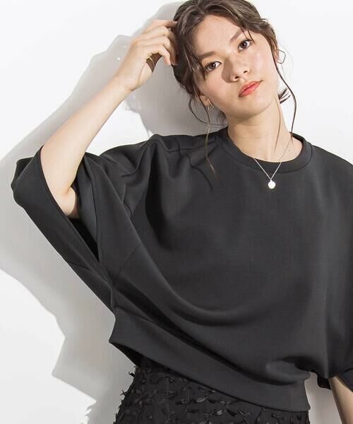 LIBERCORE par BEBE / リベルコア パル ベベ スウェット | ダンボールニットバタフライスリーブプルオーバー 親子お揃い 大人(140~160cm) | 詳細2