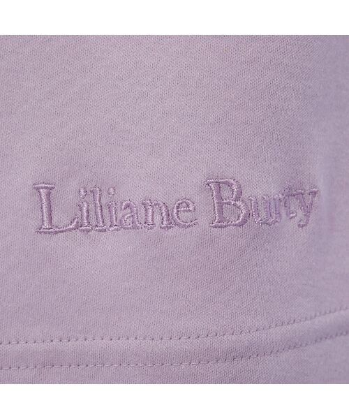 Liliane Burty（Lサイズ） / リリアンビューティ カットソー | 【Sprout.】バイオシルケットスムース　ロゴ刺繍Ｔシャツ | 詳細9