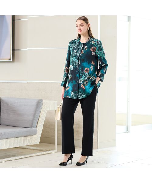 Liliane Burty(Lサイズ) / リリアンビューティ その他パンツ | 【セットアップ対応】デニットストレートパンツ | 詳細11