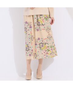リリアンビューティー　大きいサイズロングスカート リリアンビューティー 新品 大きいサイズLL 日本製 特殊プリーツ