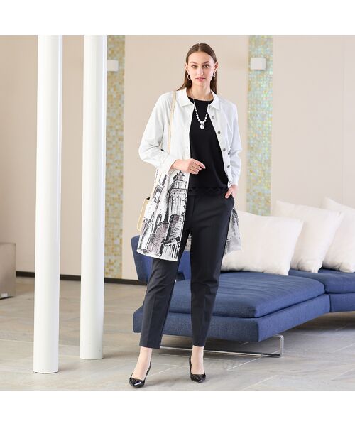 Liliane Burty（Lサイズ） / リリアンビューティ その他パンツ | 【セットアップ対応】クールラックトリコット　センタープレスパンツ | 詳細11