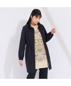 極上の一品✨美品✨ESTNATION LIMONTAナイロン トレンチコート イッツインターナショナル I.T.'S. international フード付き