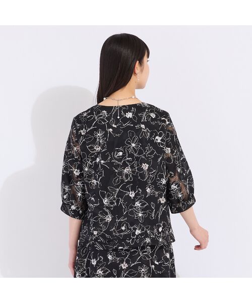 Liliane Burty（Lサイズ） / リリアンビューティ シャツ・ブラウス | 【セットアップ対応】オパールプリント　プルオーバーブラウス | 詳細3