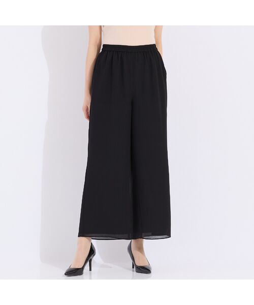 Liliane Burty（Lサイズ） / リリアンビューティ その他パンツ | 【セットアップ対応】梨地ジョーゼットオールゴムパンツ | 詳細5