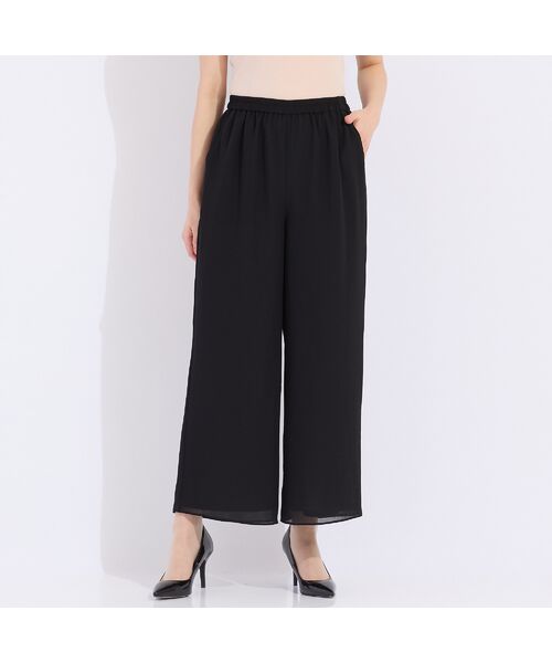 Liliane Burty（Lサイズ） / リリアンビューティ その他パンツ | 【セットアップ対応】梨地ジョーゼットオールゴムパンツ | 詳細6