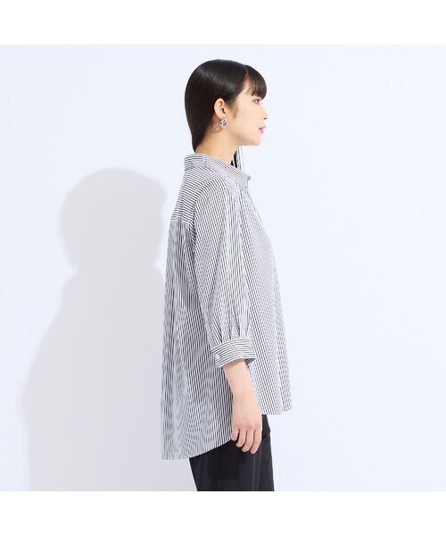 Liliane Burty（Lサイズ） / リリアンビューティ シャツ・ブラウス | 【Sprout.】ストライプトリコットブラウス | 詳細3