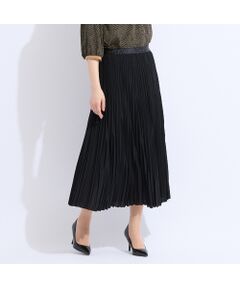 Liliane Burty（Lサイズ） / リリアンビューティ ミニ・ひざ丈スカート | ウォッシャブル　オールゴムプリーツスカート