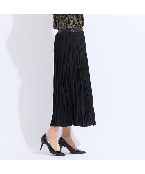 Liliane Burty（Lサイズ） / リリアンビューティ ミニ・ひざ丈スカート | ウォッシャブル　オールゴムプリーツスカート | 詳細3