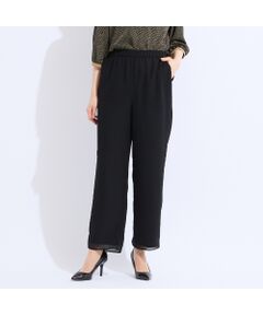 Liliane Burty（Lサイズ） / リリアンビューティ その他パンツ | 【セットアップ対応】梨地ジョーゼット　オールゴムパンツ