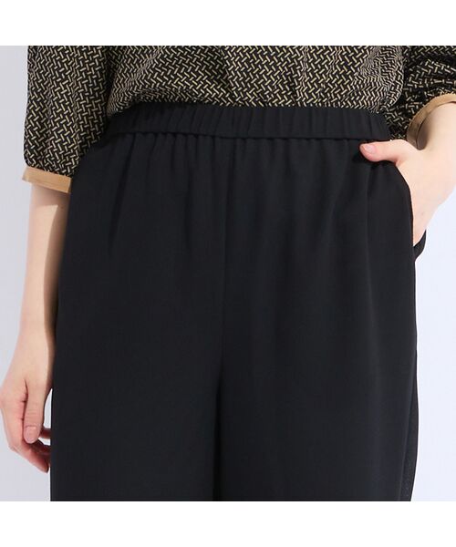 Liliane Burty(Lサイズ) / リリアンビューティ その他パンツ | 【セットアップ対応】梨地ジョーゼット オールゴムパンツ | 詳細7