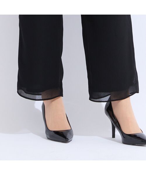 Liliane Burty(Lサイズ) / リリアンビューティ その他パンツ | 【セットアップ対応】梨地ジョーゼット オールゴムパンツ | 詳細8