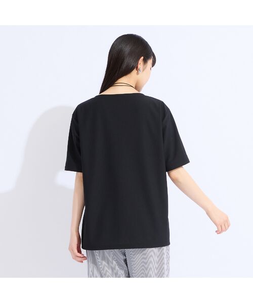 Liliane Burty(Lサイズ) / リリアンビューティ カットソー | 【Sprout.】ウォッシャブルボートネックTシャツ | 詳細3