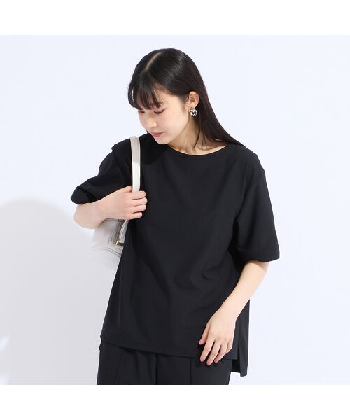 Liliane Burty(Lサイズ) / リリアンビューティ カットソー | 【Sprout.】ウォッシャブルボートネックTシャツ | 詳細4