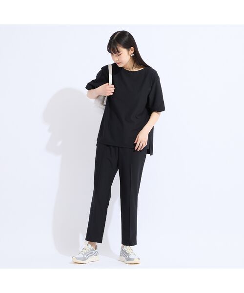 Liliane Burty(Lサイズ) / リリアンビューティ カットソー | 【Sprout.】ウォッシャブルボートネックTシャツ | 詳細8