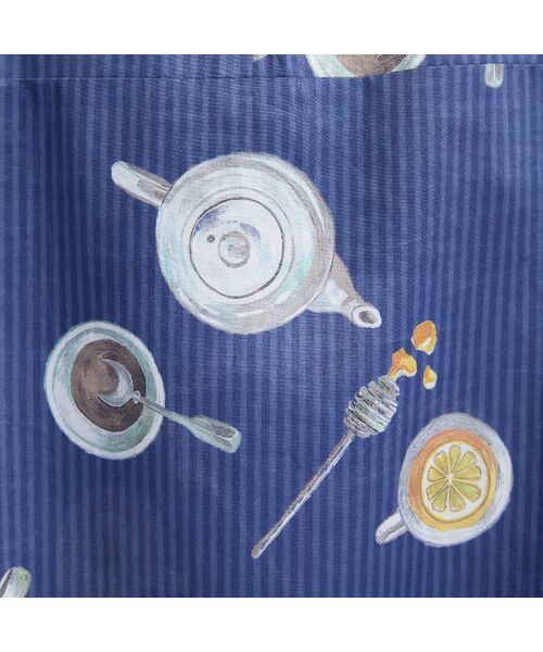 Liliane Burty(Lサイズ) / リリアンビューティ ミニ丈・ひざ丈ワンピース | 【M~4L】綿素材ストライププリントワンピース | 詳細8