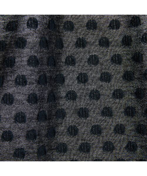 Liliane Burty（Lサイズ） / リリアンビューティ シャツ・ブラウス | 【L・3L】ドットカットジャカードブラウス | 詳細14