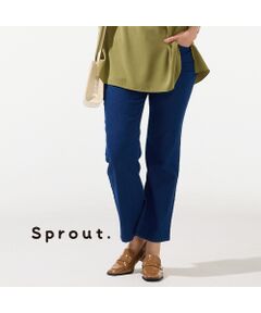 Liliane Burty（Lサイズ） / リリアンビューティ デニムパンツ | 【L～4L】ウォッシャブルニットデニム　ダークブルー