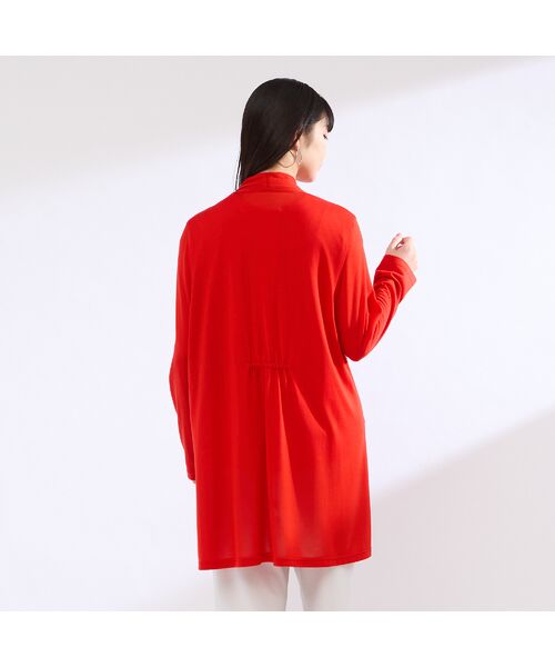 Liliane Burty(Lサイズ) / リリアンビューティ カーディガン・ボレロ | 【M~4L】ウォッシャブル着流しシアーカーディガン | 詳細6