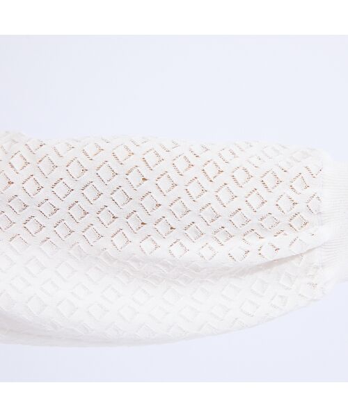 Liliane Burty(Lサイズ) / リリアンビューティ カーディガン・ボレロ | 【L~4L/アンサンブル対応】レーシーカーディガン | 詳細3