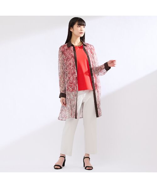 Liliane Burty(Lサイズ) / リリアンビューティ カットソー | 【M~4L】ウォッシャブル接触冷感フレンチスリーブTシャツ | 詳細7