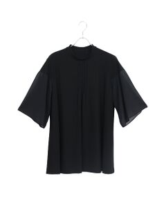 Liliane Burty（Lサイズ） / リリアンビューティ カットソー | 【M～4L】ウォッシャブル接触冷感配色Tシャツ