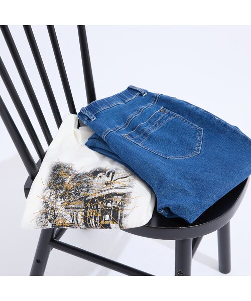 Liliane Burty(Lサイズ) / リリアンビューティ カットソー | 【M~4L】ウォッシャブル顔料プリントTシャツ | 詳細10