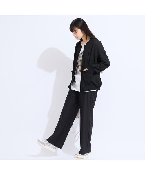 Liliane Burty(Lサイズ) / リリアンビューティ カットソー | 【M~4L】ウォッシャブル顔料プリントTシャツ | 詳細6