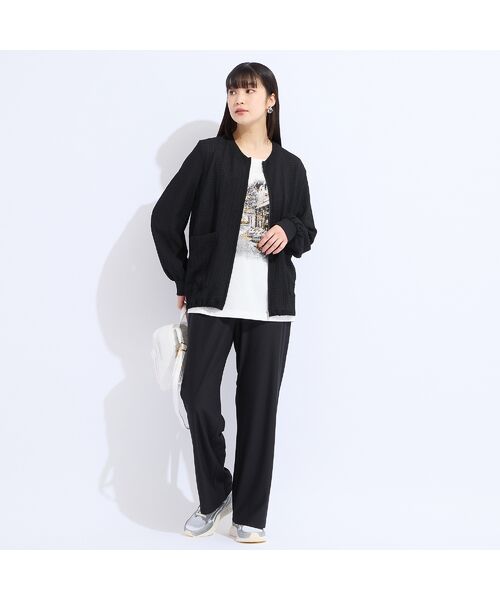 Liliane Burty(Lサイズ) / リリアンビューティ カットソー | 【M~4L】ウォッシャブル顔料プリントTシャツ | 詳細7