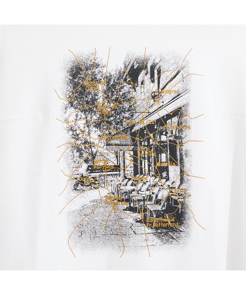 Liliane Burty(Lサイズ) / リリアンビューティ カットソー | 【M~4L】ウォッシャブル顔料プリントTシャツ | 詳細9