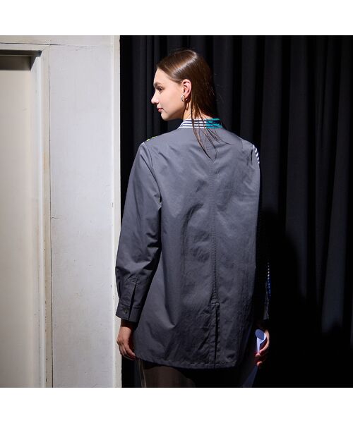 Liliane Burty（Lサイズ） / リリアンビューティ シャツ・ブラウス | 【M～４L】ウォッシャブルマルチカラーボーダーブラウス | 詳細14