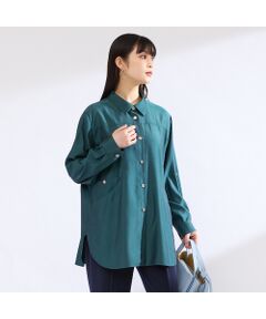 Liliane Burty（Lサイズ） / リリアンビューティ シャツ・ブラウス | 【M～４L・セットアップ対応】ウォッシャブルキュプラツイルブラウス