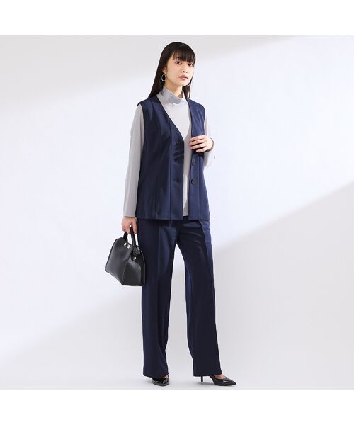 Liliane Burty(Lサイズ) / リリアンビューティ その他パンツ | 【L~4L・セットアップ対応】モックロディポンチパンツ | 詳細18