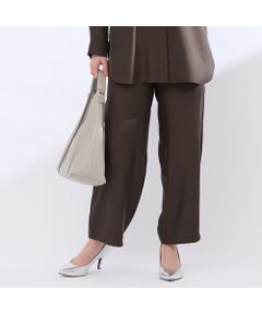 Liliane Burty（Lサイズ） / リリアンビューティ その他パンツ | 【L～４L・セットアップ対応】ウォッシャブルキュプラツイルパンツ