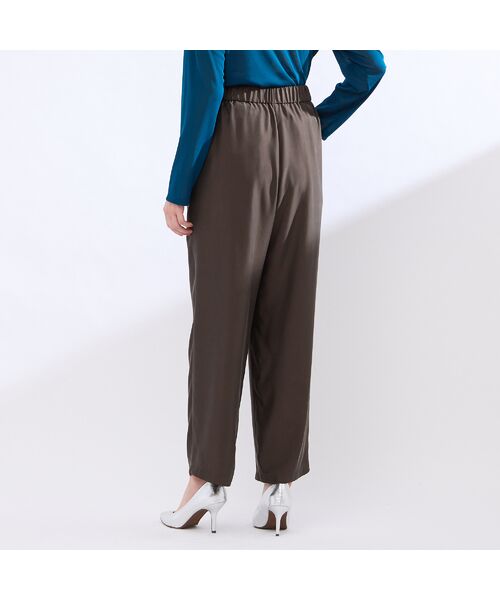 Liliane Burty（Lサイズ） / リリアンビューティ その他パンツ | 【L～４L・セットアップ対応】ウォッシャブルキュプラツイルパンツ | 詳細5