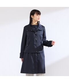 リリアンビューティ レース&チェック リバーシブルコート(未使用、実家保管品) Liliane Burty(Lサイズ) / リリアンビューティ (レディース