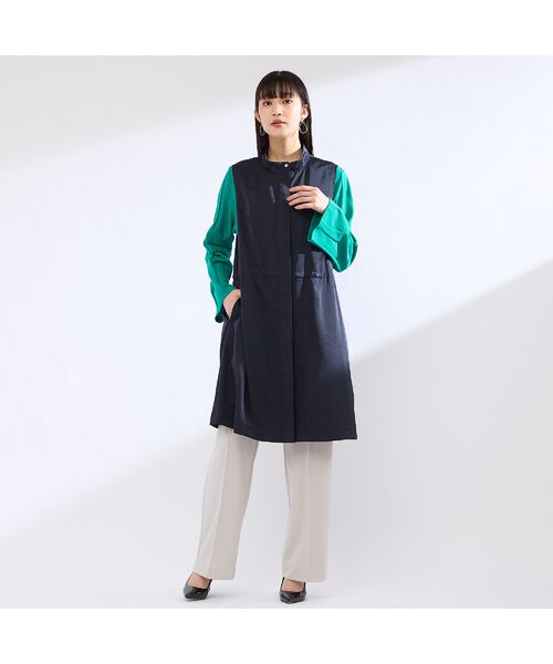 Liliane Burty(Lサイズ) / リリアンビューティ その他アウター | 【M~4L】ダルサテン4WAYコート | 詳細16