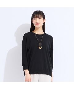 Liliane Burty（Lサイズ） / リリアンビューティ ニット・セーター | 【L～4L/アンサンブル対応】レーシーニット