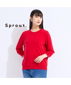 Liliane Burty（Lサイズ） / リリアンビューティ ニット・セーター | 【L～4L/アンサンブル対応】レーシーニット