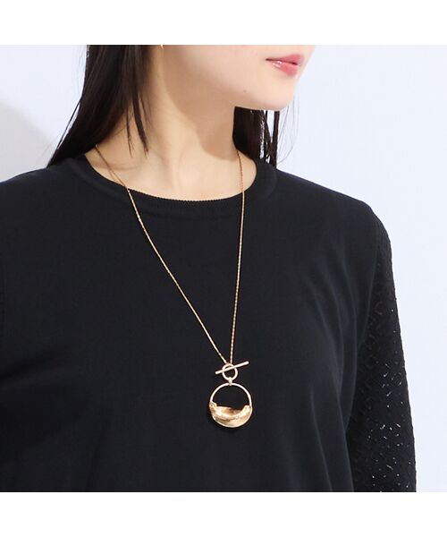 Liliane Burty（Lサイズ） / リリアンビューティ ネックレス・ペンダント・チョーカー | リングモチーフトグルネックレス | 詳細1