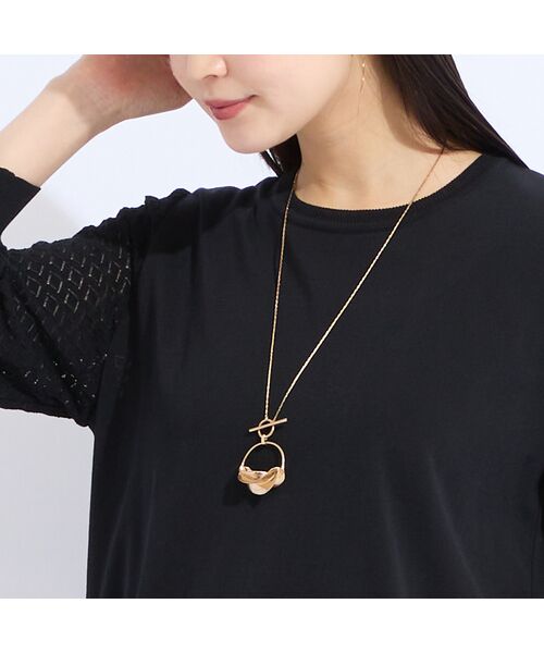 Liliane Burty（Lサイズ） / リリアンビューティ ネックレス・ペンダント・チョーカー | リングモチーフトグルネックレス | 詳細2