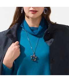 Liliane Burty（Lサイズ） / リリアンビューティ ネックレス・ペンダント・チョーカー | ねじりクリスタルピンクネックレス