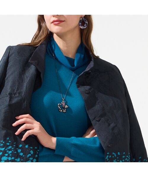 Liliane Burty（Lサイズ） / リリアンビューティ ネックレス・ペンダント・チョーカー | ねじりクリスタルピンクネックレス | 詳細2