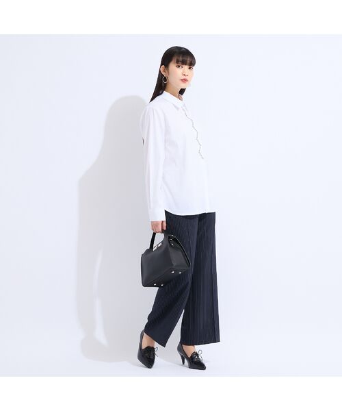 Liliane Burty(Lサイズ) / リリアンビューティ シャツ・ブラウス | 【L~3L】フランス製ビジュースタッズ付きブラウス | 詳細6