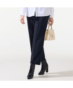 Liliane Burty（Lサイズ） / リリアンビューティ その他パンツ | 【13～25号/セットアップ対応】ストライプセンタープレスパンツ