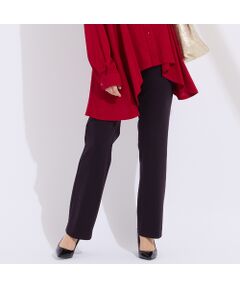 Liliane Burty（Lサイズ） / リリアンビューティ その他パンツ | 【L～４L】クロスウォームポンチパンツ　ベージュ/ブラウン