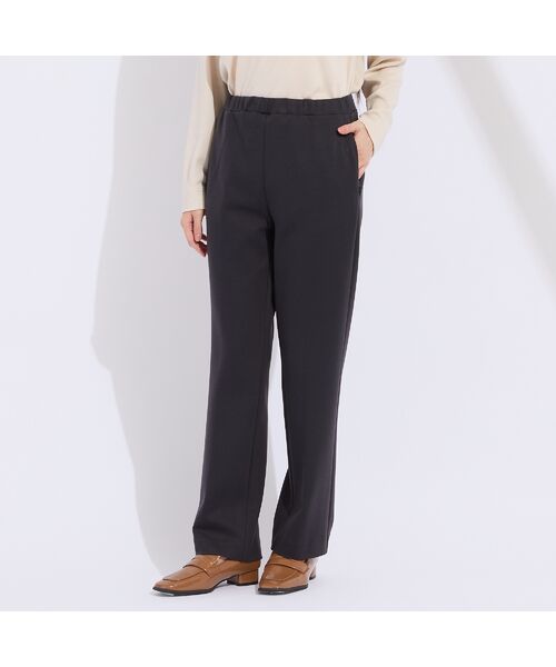 Liliane Burty（Lサイズ） / リリアンビューティ その他パンツ | 【L～４L】クロスウォームポンチパンツ　グレー | 詳細3